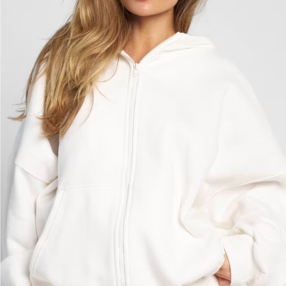 Comfrt Snow full zip hoodie NWT